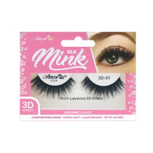 Pestaña Postiza Amor Us - 3D MINK #01