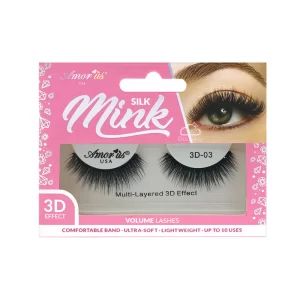 Pestaña Postiza Amor Us - 3D MINK #03