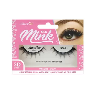 Pestaña Postiza Amor Us - 3D MINK #21