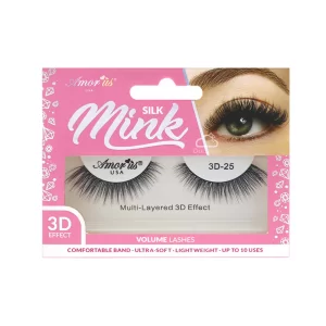 Pestaña Postiza Amor Us - 3D MINK #25