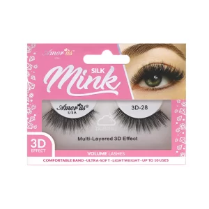 Pestaña Postiza Amor Us - 3D MINK #28