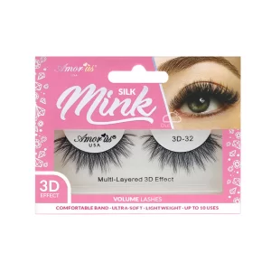 Pestaña Postiza Amor Us - 3D MINK #32