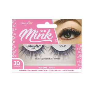 Pestaña Postiza Amor Us - 3D MINK #33