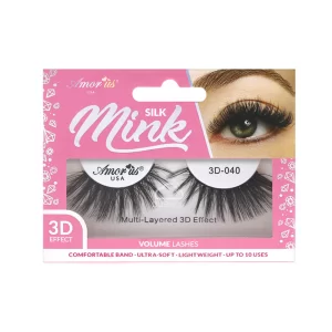 Pestaña Postiza Amor Us - 3D MINK #40
