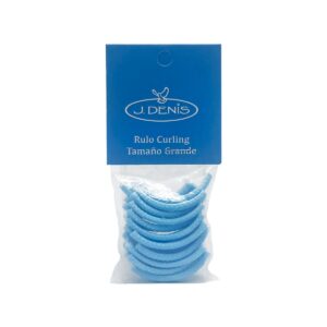 Rulos Desechables Grande Rizado Pestañas J.Denis 10 pz