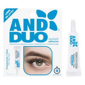 Pegamento para pestañas, DUO Transparente 9 gr